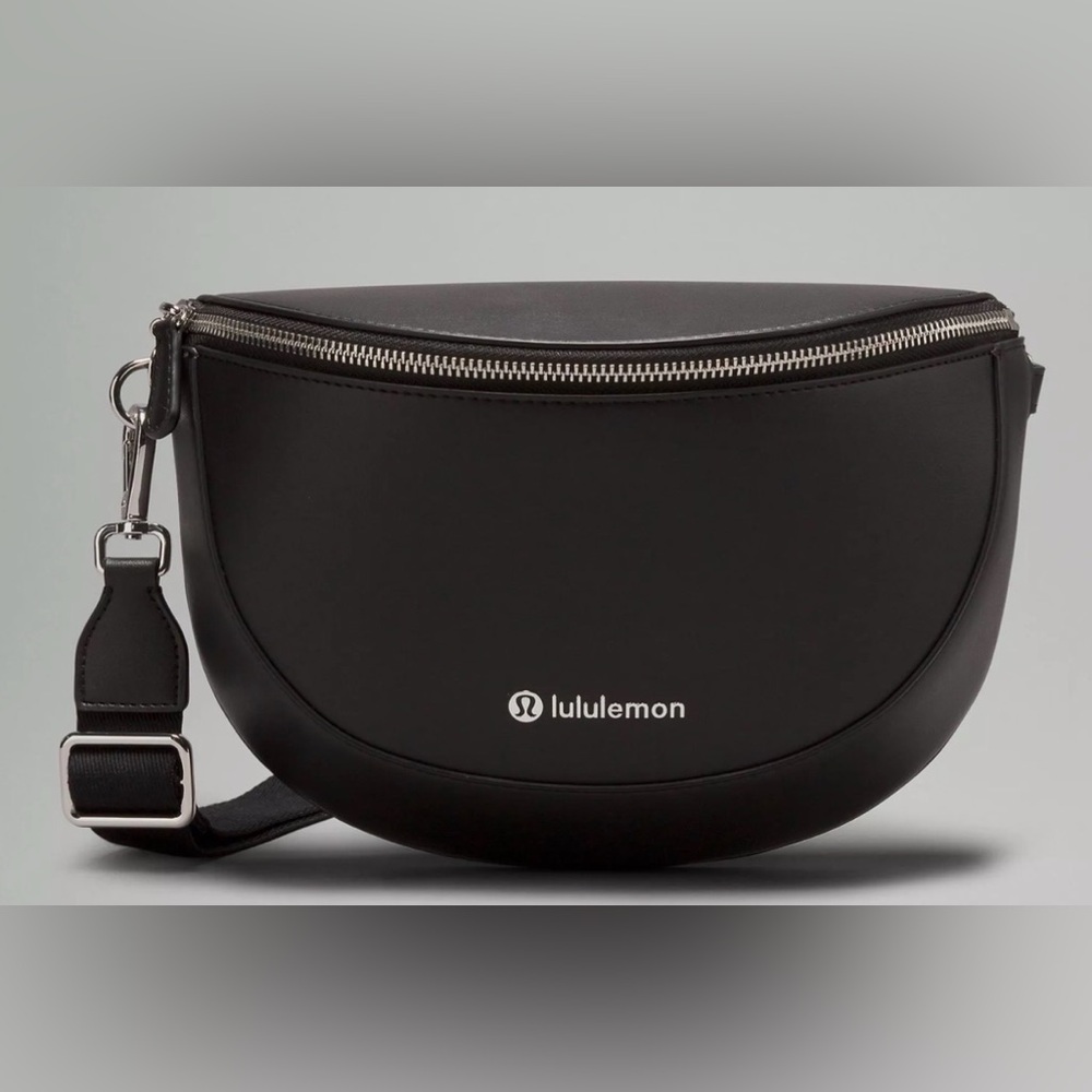 Lululemon Cactus Leather Alternative Saddle Crossbody Bag